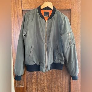 Green Bomber Jacket